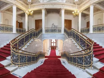 Shuvalov Palace. Faberge Museum.