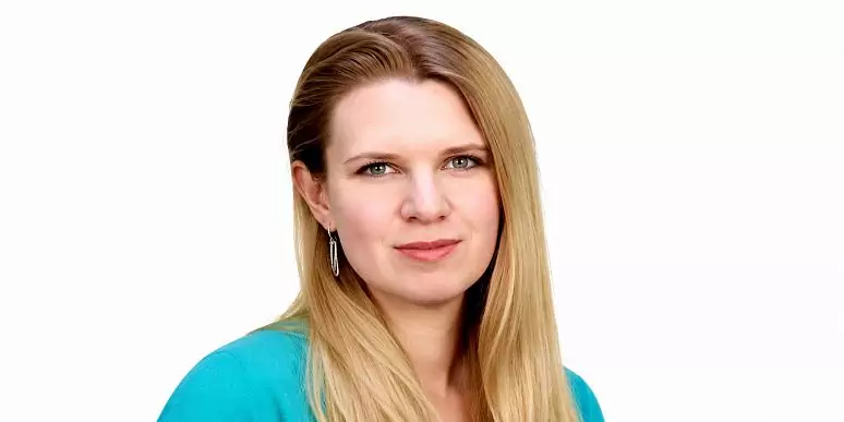 Simultaneous interpreter Anastasia Lazarenko