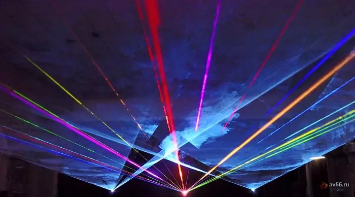 Spectacle laser Skyfire