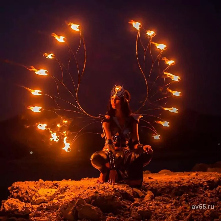 DRIADA Performance fire show — photo 1