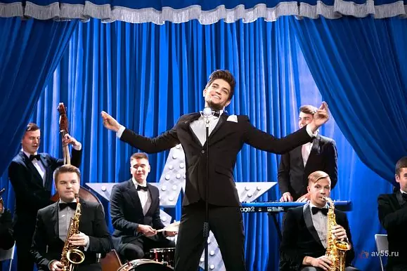 Chanteur de jazz Val Koss