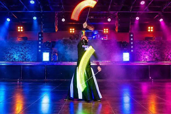 Spectacle de néon