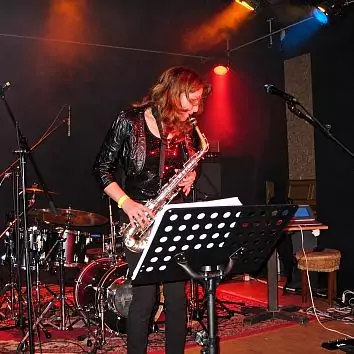 Saxophonist Margarita Vlasova