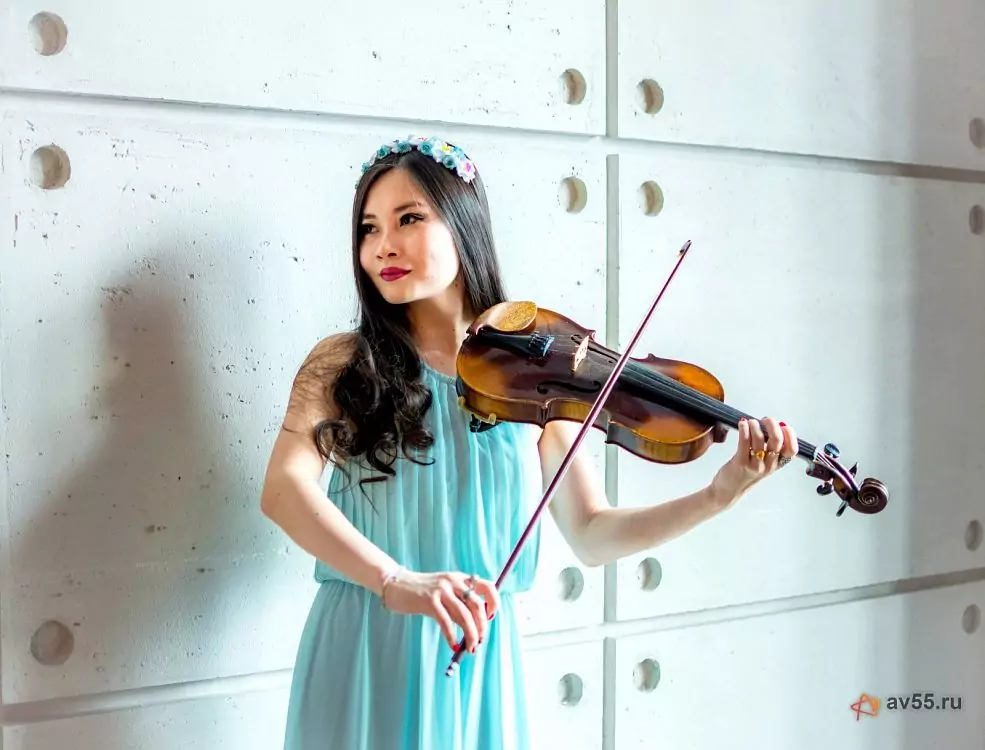Violinista Alisa Sorokvashina — foto 1