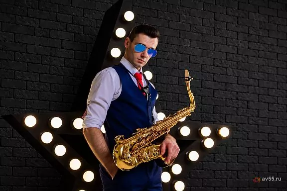 Saxophonist Vitaly Livinsky