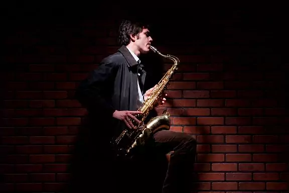 Saxophone for the event.