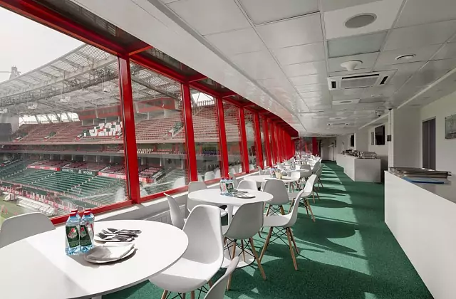 RZD Arena – Panoramarestaurant im Stadion