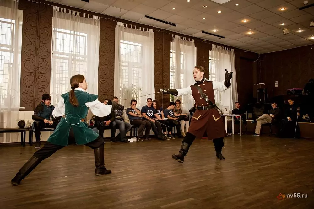 Fechtshow von Galina Rubzowa — Foto 1