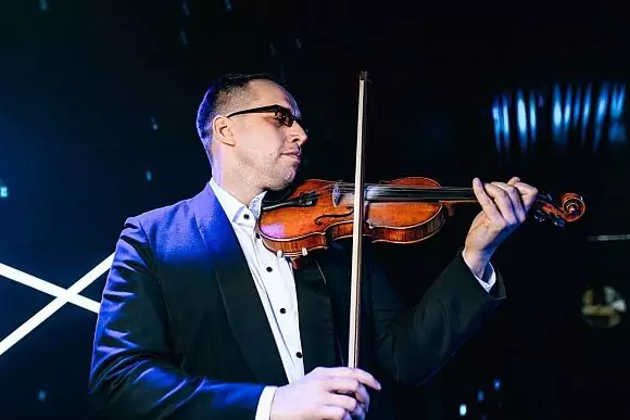 Violinist Andrey Leningradsky