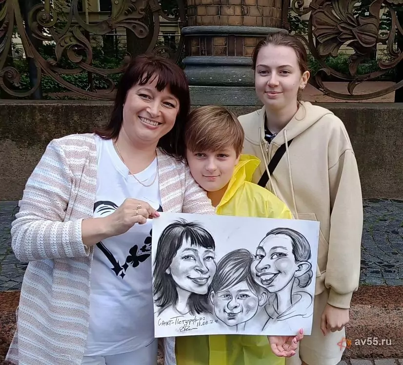 Caricature artist Andrey Senin — photo 1