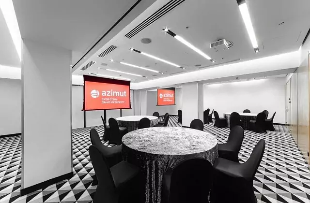 AZIMUT City Hotel Sankt Petersburg — Saal „München+Köln+Dresden“