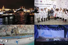 Cosmic "VKontakte", economical "Apple", Kremlin-owned "Gazpromneft". How do global brands celebrate company anniversaries? 