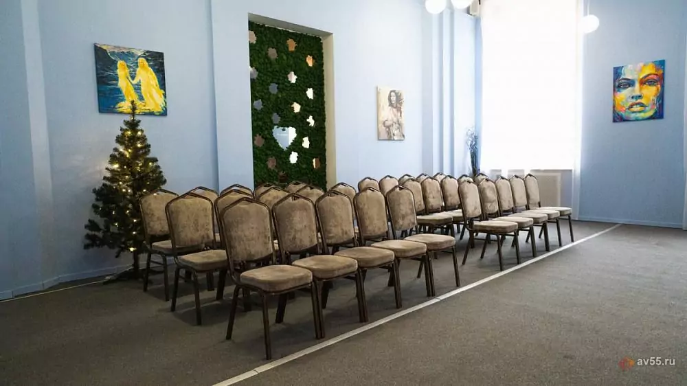 Quarenghi-Palast — Saal «Blauer Salon» — Foto 1
