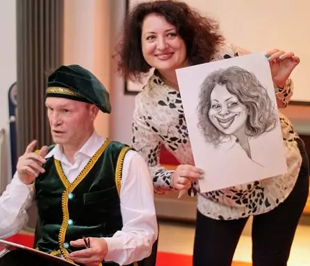 Шаржист Андрей Торопкин