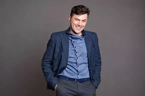 Host Vitaly Skorikov