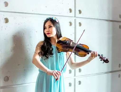 Violinist Alisa Sorokvashina