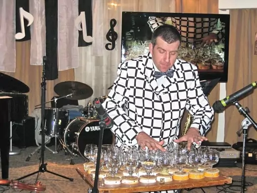 Les verres chantants