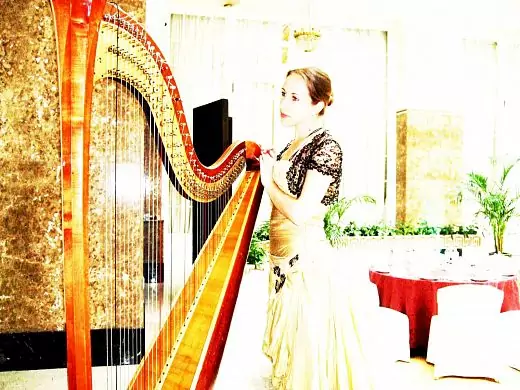 Harpist Marina Zaitseva