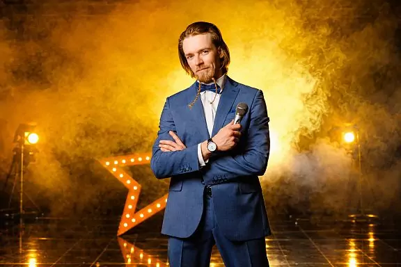 Host Evgeny Ladynin