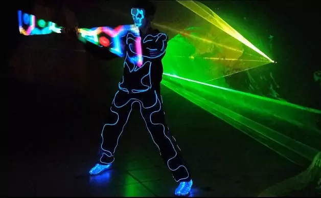 GlowMan Light Show