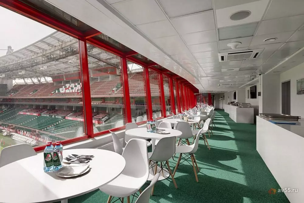 RŽD Arena — Panoramarestaurant im Stadion — Foto 1