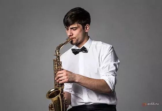 Saxophonist Anton Matyukh