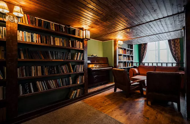 Dvorets Quarenghi — Sala «Biblioteca»