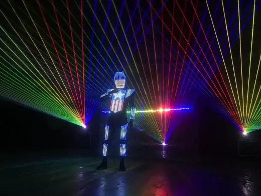 Spectacle laser Laser Man