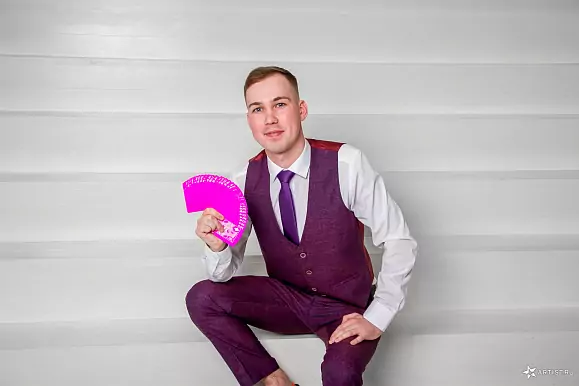 Magician and illusionist Andrey Kuznetsov