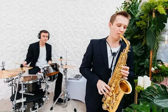 Saxophonist Andrey Merkulyev