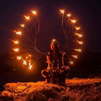 DRIADA Performance Fire Show