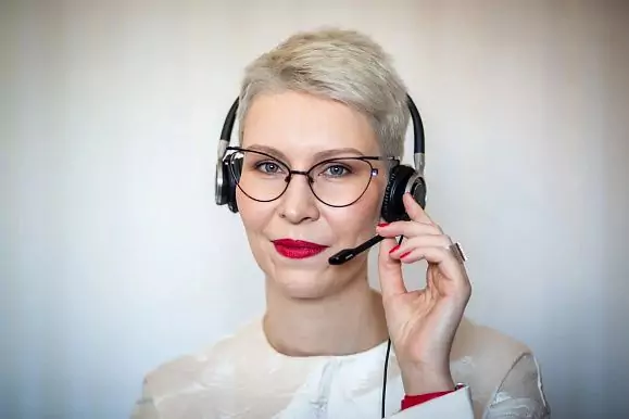 Simultaneous interpreter Maria Zimer