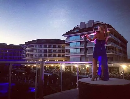Violinist Valentina Kravtsova