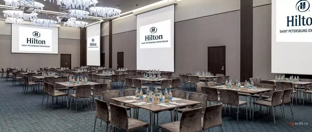 Hilton St. Petersburg ExpoForum — Бальный зал — фото 1