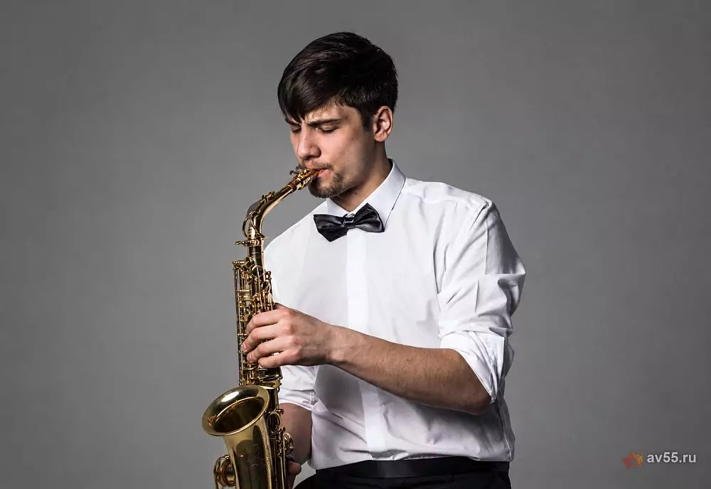 Saxophonist Anton Matjuch — Foto 1