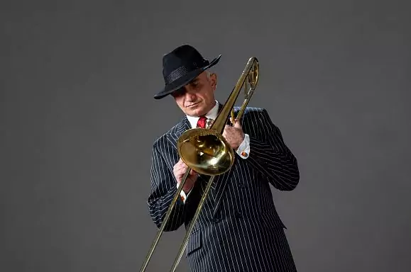 Trombonist Tigran Petrosyan