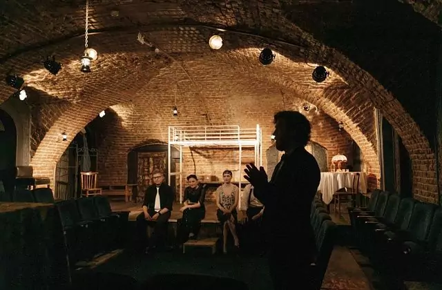 19. yüzyıl Şuvalov Malikânesi — Tiyatro Salonu