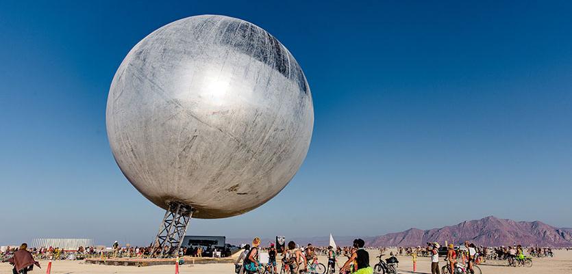„Schmetterling“ im Ei, fliegende Steine und ein grüner Elefant – wofür war das verrückteste Festival der Welt, Burning Man – 2019, noch bekannt? 5