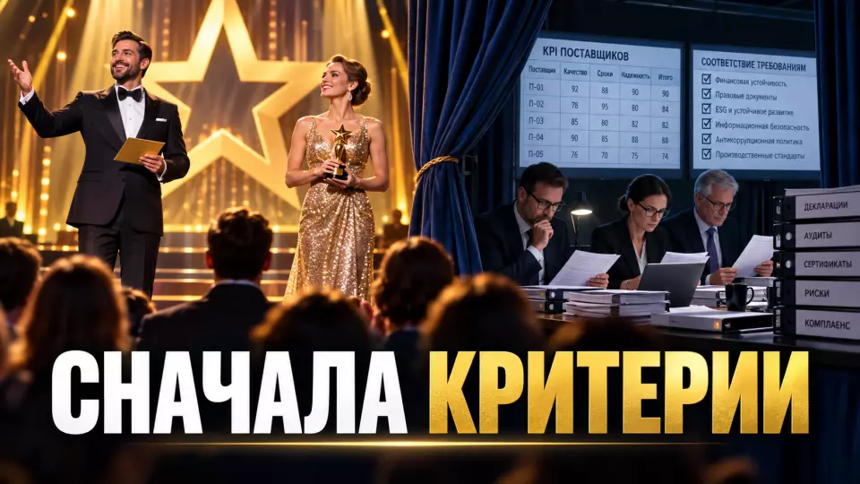 Supplier Awards 2026'da: tedarikçi ödülü ve senaryo