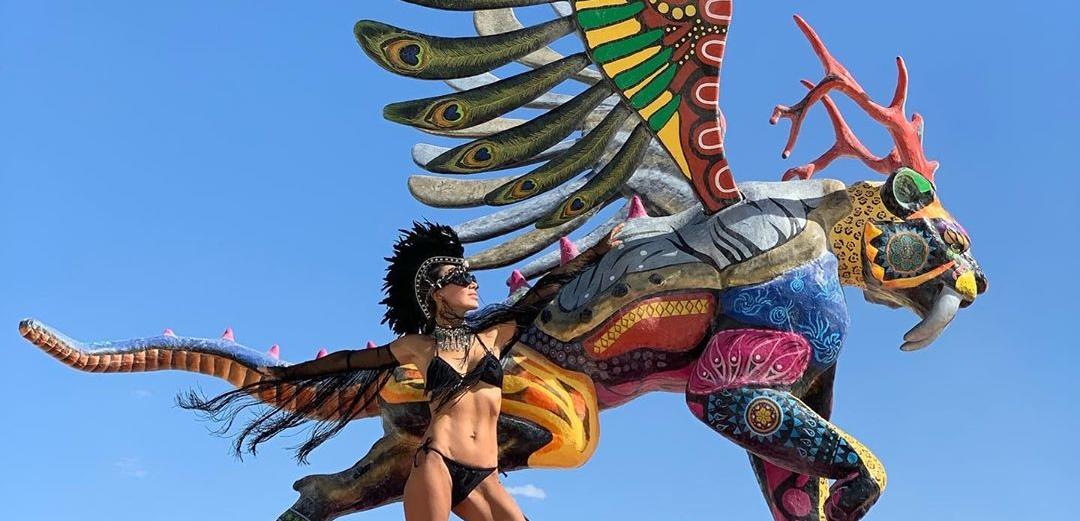 „Schmetterling“ im Ei, fliegende Steine und ein grüner Elefant – wofür war das verrückteste Festival der Welt, Burning Man – 2019, noch bekannt?