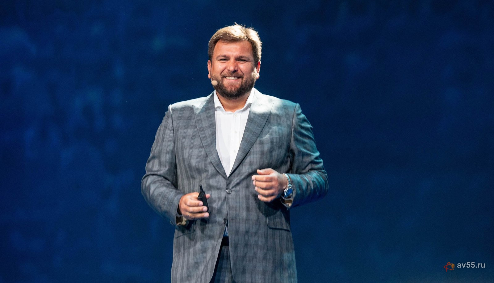 Business-Speaker in Moskau