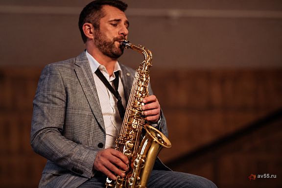 Saxophonist Sergey Karpov