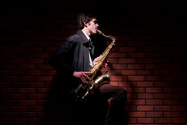 Saxophone for the event.