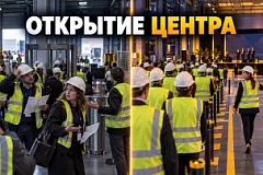 Открытие логистического центра: маршрут гостей и программа