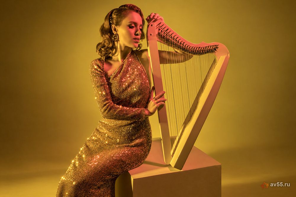 Harpist Diana Uspenskaya — photo 1
